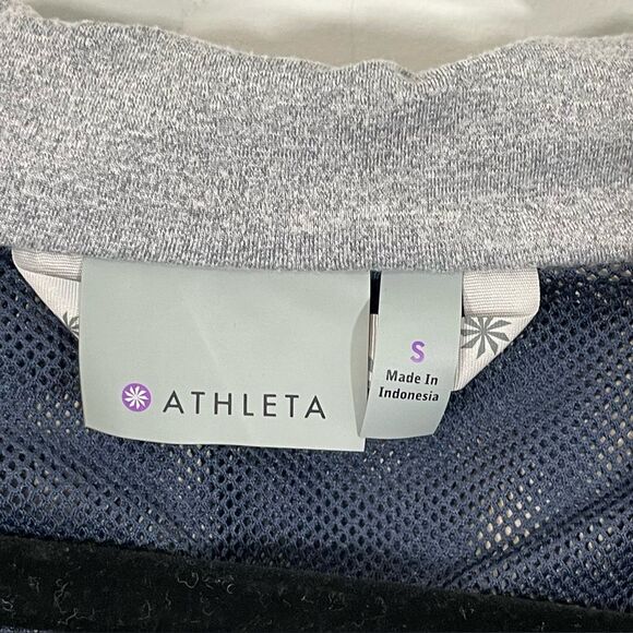 Athleta Any Day Anorak Jacket Size SMALL Ecru Tan Beige Water Repellent - Picture 7 of 9